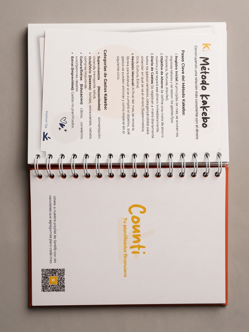 Libreta financiera - Counti