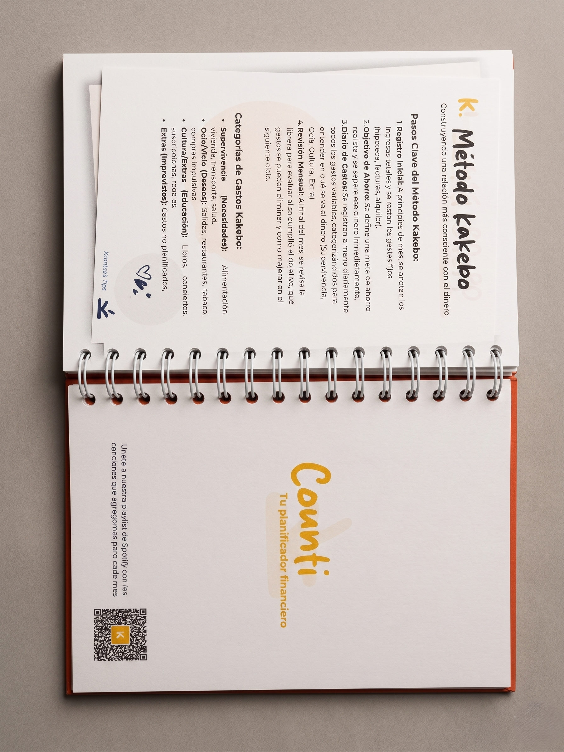 Libreta financiera - Counti